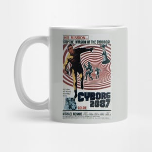 Classic Sci-Fi Movie Poster - Cyborg 2087 Mug